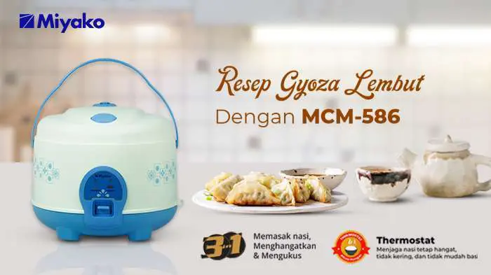 Resep Gyoza Lembut Dengan MCM-586