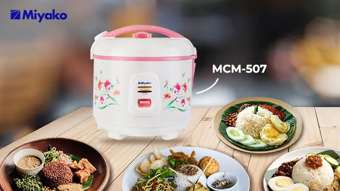 Gambar Teman Wajib Anda di Rumah Magic Warmer Plus Miyako MCM-507