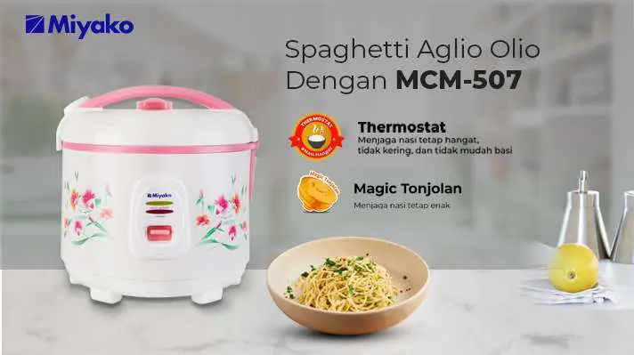 Resep Spaghetti Aglio Olio Dengan MCM-507