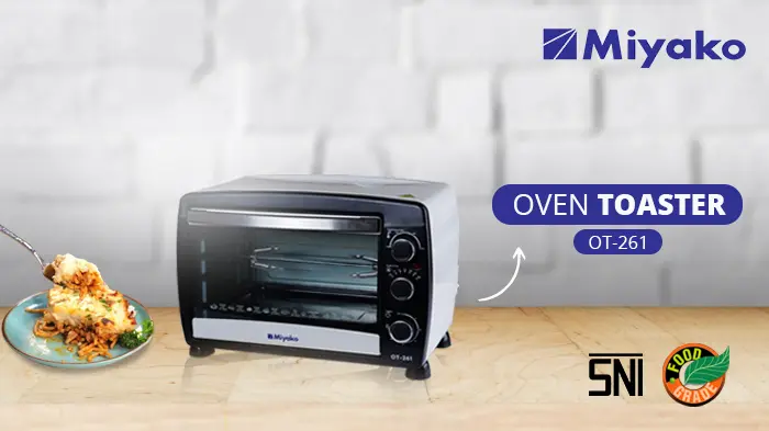SPAGHETTI BRULEE DENGAN OVEN MIYAKO OT-261