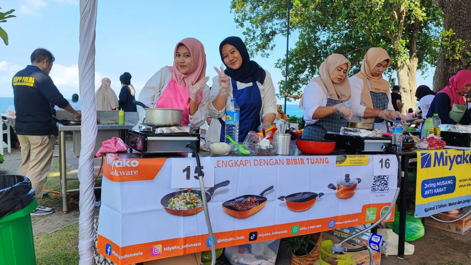 Gambar Kemeriahan Acara Salon Kuliner di Lombok Bersama Miyako | Miyako Indonesia
