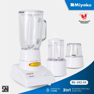 Gambar Blender Kaca Miyako BL-102 GS Detail | Blender | Miyako Indonesia