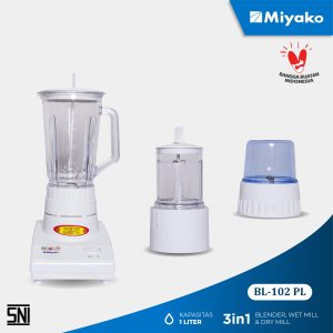 Gambar Blender Miyako BL-102 PL Detail | Blender | Miyako Indonesia