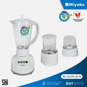 Gambar Blender Miyako BL-152 PF/AP W | Blender | Miyako Indonesia