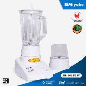 Gambar Blender Miyako BL-301 PL W | Blender | Miyako Indonesia