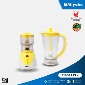 Gambar Chopper Blender Miyako CH-511 PLY Detail | Chopper Blender - Blender | Miyako Indonesia