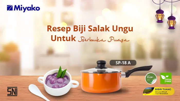 RESEP BIJI SALAK UNGU YANG WAJIB KAMU COBA UNTUK BERBUKA PUASA DI RUMAH