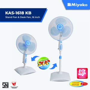 Gambar KAS-1618 KB Detail | Stand Fan - Kipas Angin | Miyako Indonesia
