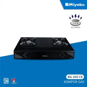 Gambar Kompor Gas Miyako KG-202 CE Detail | Dua Tungku - Kompor | Miyako Indonesia