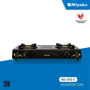 Gambar Kompor Gas Miyako KG-502 C Detail | Dua Tungku - Kompor | Miyako Indonesia