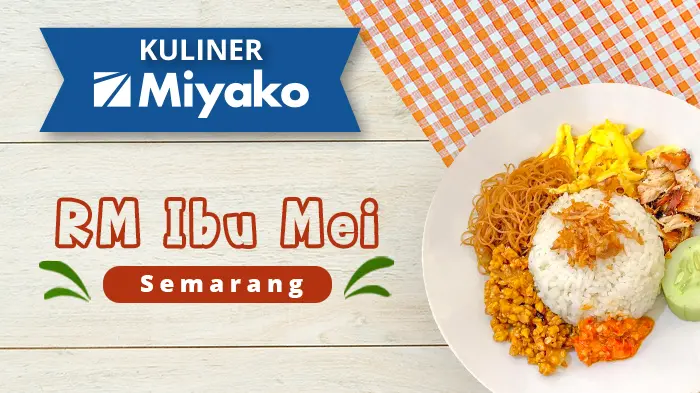 Sarapan pagi Nasi Kuning dikota Semarang