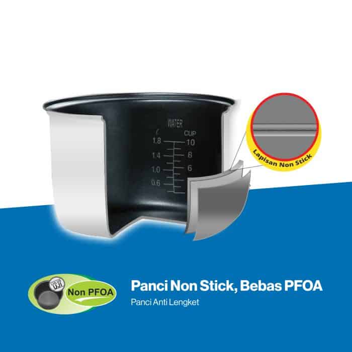 Rice Cooker Miyako MCM-512 C