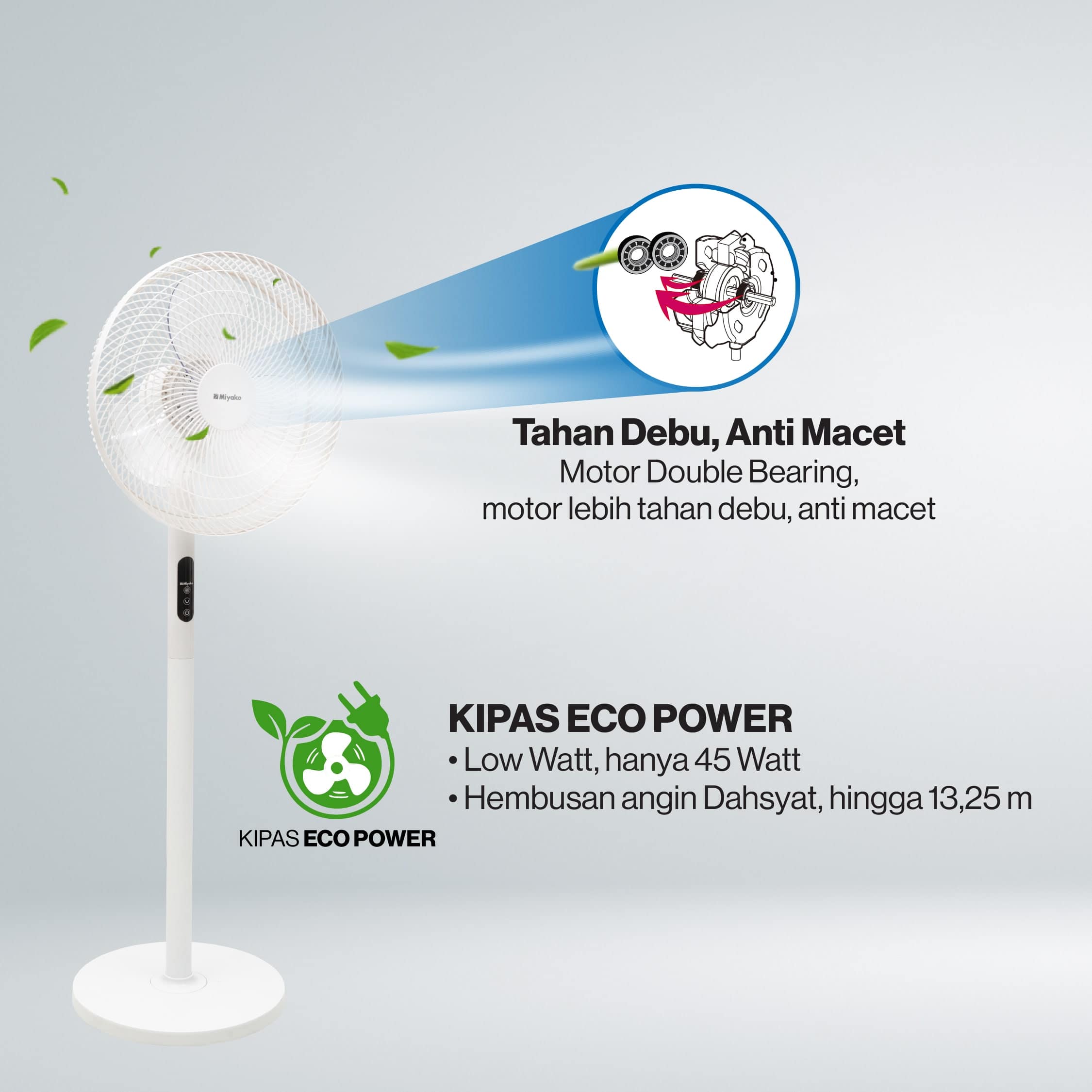 Kipas Angin Miyako KAS-1697 DRW