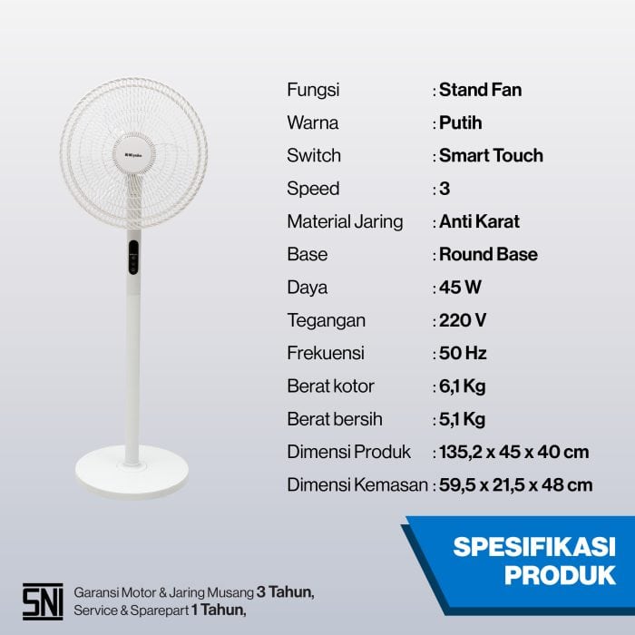 Kipas Angin Miyako KAS-1697 DRW