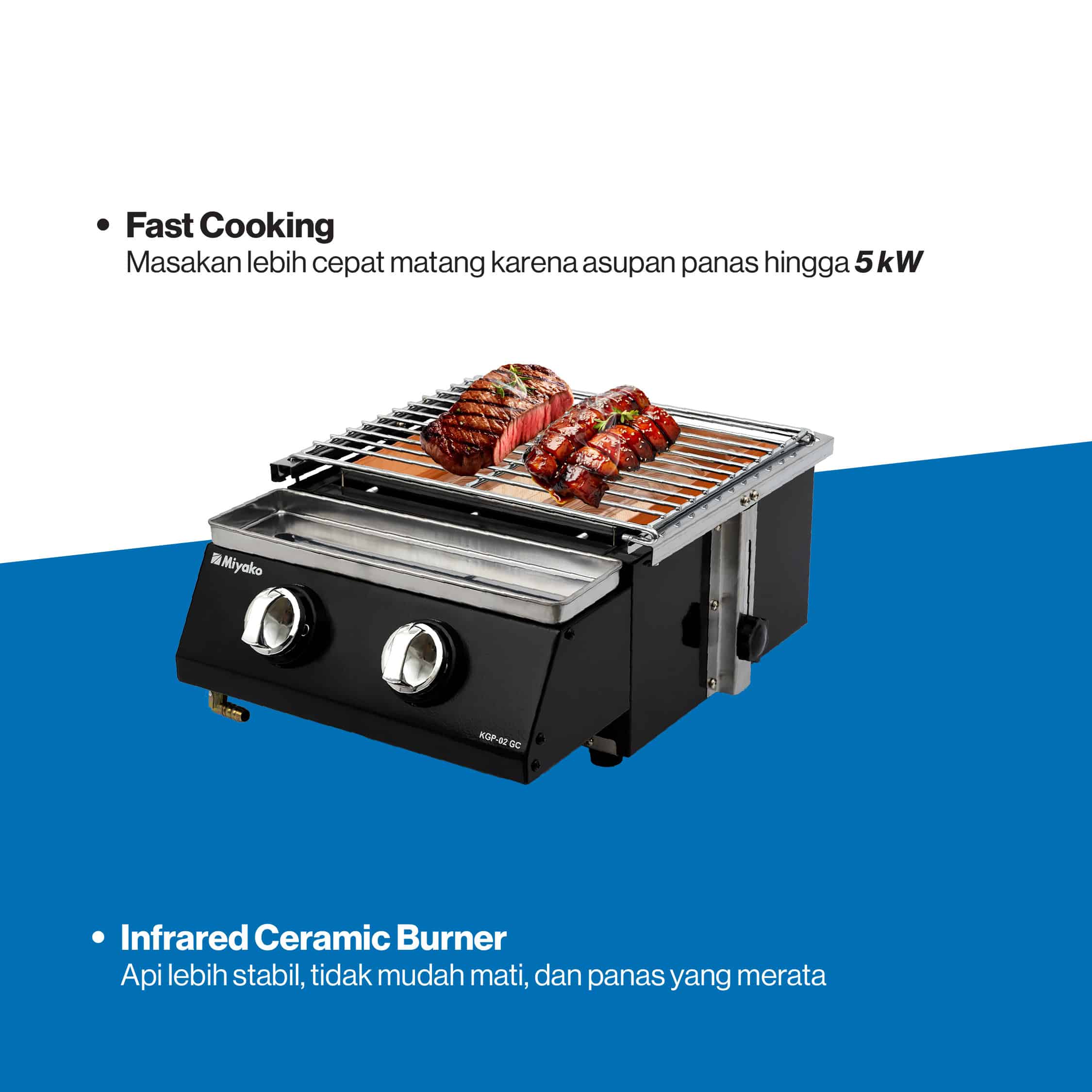 Kompor Miyako KGP-02 C